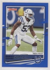 2020 Panini Donruss Press Proof Blue Shaquille Leonard Darius Leonard #119 n1u