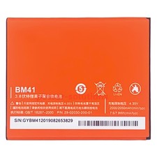 Battery BM41 Replacement For Xiaomi Redmi 1S Mi2 Mi2A Mi2S 2050mAh/7.8Wh 3.8V