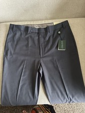 Lauren Ralph Lauren Men  s Gray Dress Pants Classic Fit 36W 32L