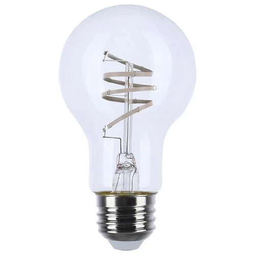 Satco S10521 - 6 Watt LED A19 Filament Light Bulbs - 2700K (2, 6 or 12 Pack) - Picture 2 of 9