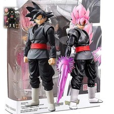 New 14cm Anime Dragon Ball Black Goku Zamasu Action Figure Super Saiyan UK STOCK