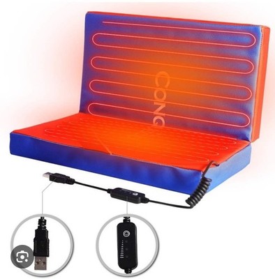 CONQUECO BEHEIZTES USB-BETRIEBENES KISSEN SITZ STUHLWÄRMER 15 X 16'' Versiegelt