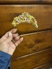 Disney Princess Bell Gold and Pink Tiara