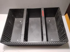 VTG Laserline 60 CD Storage Rack Wall Mount Case Holder Black Hard Plastic CD60