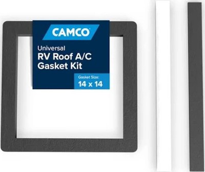 Camco 25071 AC Gasket - Features a Universal Fit 14 x 14