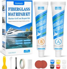 Marine Fiberglass Repair Kit for Boats, Gel Coat Kepair kit for Boats, Epoxy