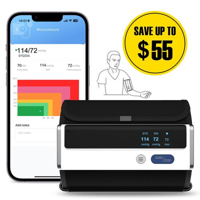 #ad #ad Refurbished BP2A Bluetooth Upper Arm Blood Pressure Monitor One Year Warranty $24.99