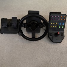 LOGITECH G SAITEK FARM SIMULATOR HEAVY EQUIPMENT BUNDLE