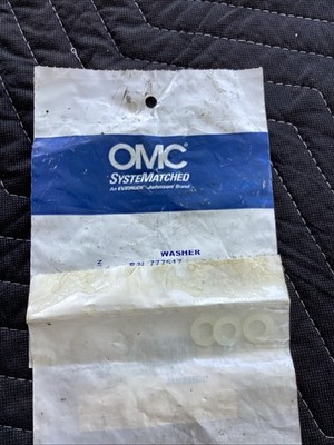 Evinrude Johnson OMC OEM Gearcase Drain Fill Screw Washer 0311598 0777517 NOS