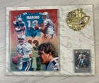 Vintage Dan Marino Plaque with Card — photo 1