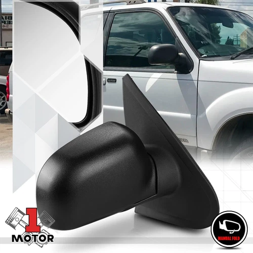 [R] Passenger Side Manual Adjust Foldable Replacement Mirror for 95-01 Explorer