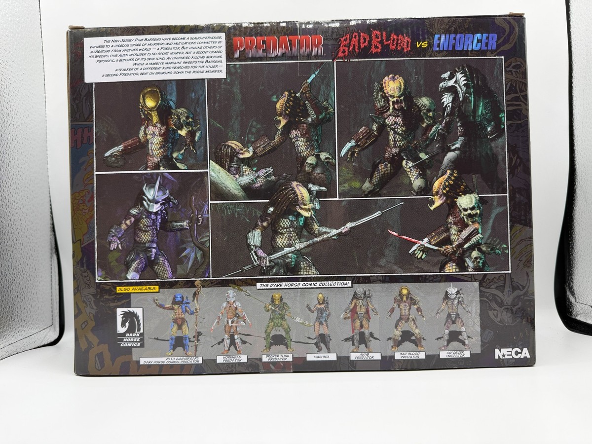 Neca Predator Bad Blood Vs. Enforcer AUTHENTIC SEALED | eBay