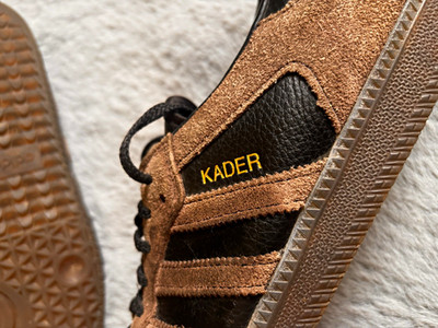 adidas Samba x ADV Kader Schuh, Wildleder