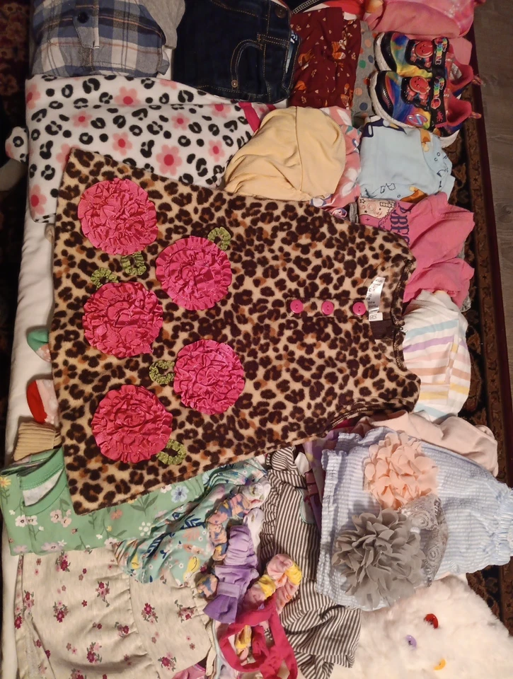 Bebé Niñas Talla 3T 3 Niño Ropa Misterioso Pack Conjunto 33 Piezas Foto 2 de 4