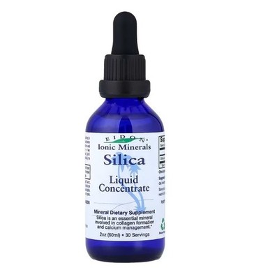 Eidon Ionic Minerals, Silica, Liquid Concentrate, 2 oz (60 ml)