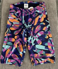 Speedo ProLT Anthracite Jammer Shorts Sz 28-30 NWOT