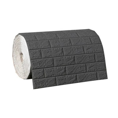 3D-selbstklebende Tapete, 70 cm x 1/5/10 m durchgehend wasserdicht Ziegel Wand