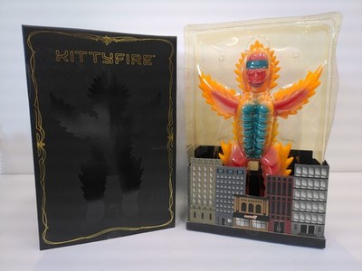 GIANT 15''x10'' KITTYFIRE 2006 MIRRORMAN MONSTER ORNG SUPER 7 KITEFIRE NAGATA NEW