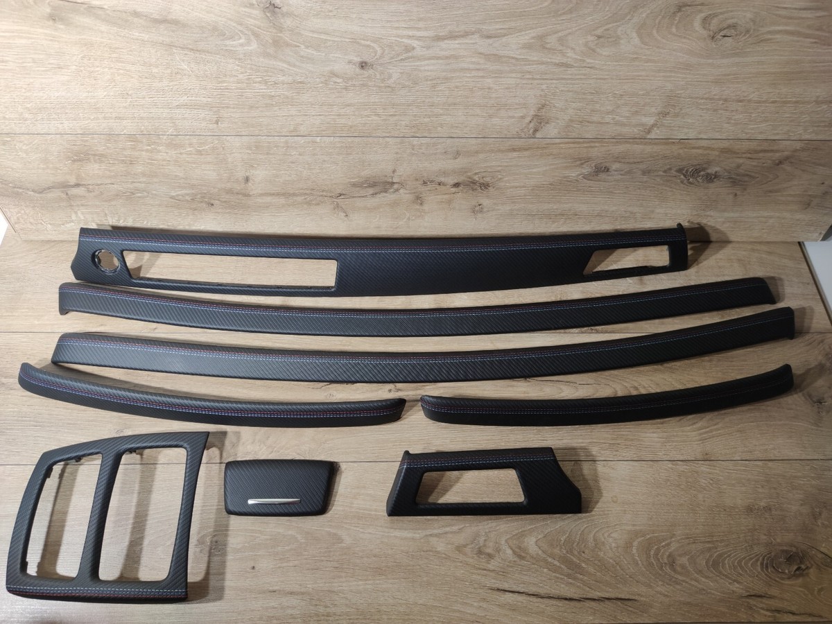 BMW E92 E93 M3 Carbon Leather Interior Trim set Tri Colour Factory