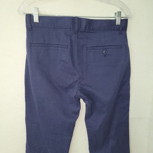 Crewcuts Pant Boys 16 Blue Straight Fit Stretch Chino School Uniform New AZ588 - Picture 5 of 18