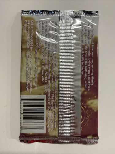 Highlander The Four Horsemen Limited Edition Booster Pack CCG TCGames New! - Picture 2 of 2