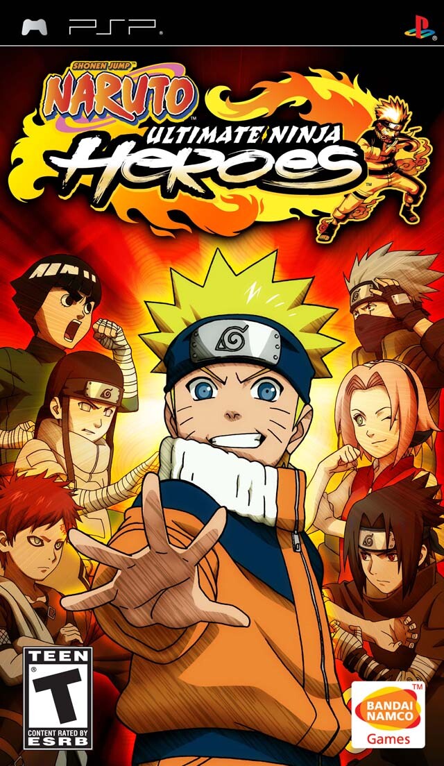 Naruto: Ultimate Ninja Heroes - Playstation Portable PSP TESTED | eBay
