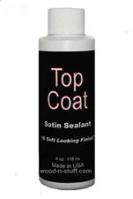 Top Coat Satin Finish Sealer for Leather Refinish Color Restorer® The Original!