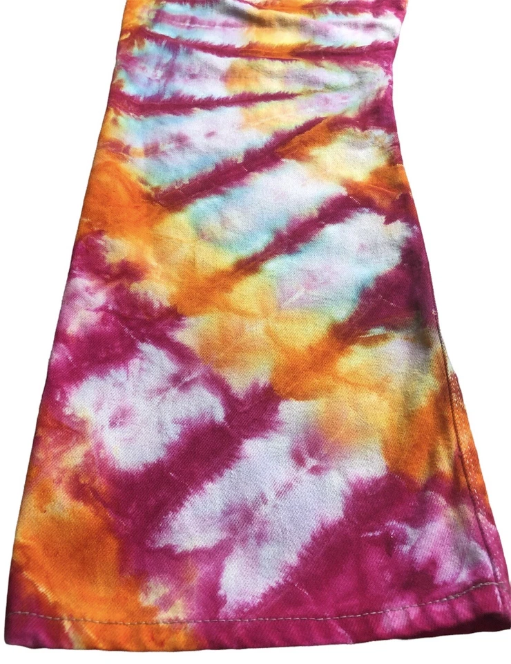 Tie Dye Levi's Denizen jeans 34x30 hippie festival 90’s Women’s Men’s Unisex - Image 4 of 4