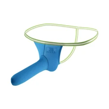 Zonbailon Men's Underwear Ice Silk Sexy Elephant Nose Thin Elastic Thong