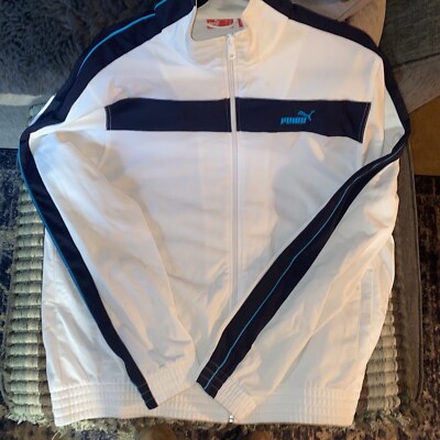 Retro Puma Track Jacket Men s Large
