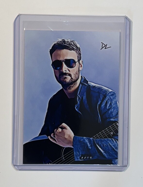 Eric Church Limited Edition Artist Signed Trading Card 7/10 Eric Church Limited Edition Artist Signed Trading Card 7/10
