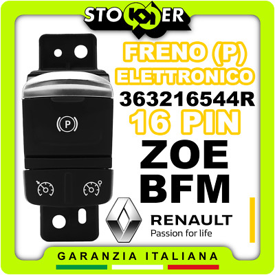 Button switch (P) brake parking speed control Renault Zoe 16pin