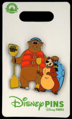 Huphrey the Bear with Rafting Bear Grizzly River Run GRR Disney Pin