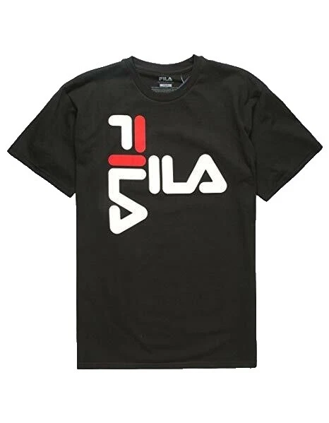 Camisas para hombre negras talla XL FILA