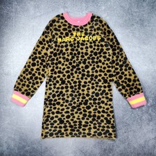 Marc Jacobs juniors leopard knit dress animal print size 12Y 150