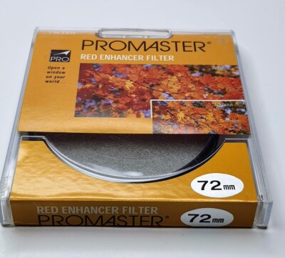 Pro 72mm Special Effect Red Enhancer Glass Lens Filter Enhancement ...