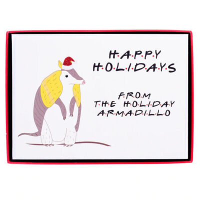 Graphique Holiday Armadillo Large Classic Holiday Boxed Card 15ct w