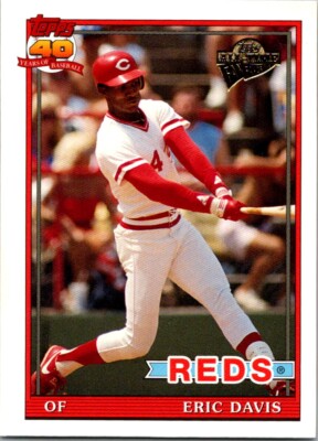 #57 Eric Davis Cincinnati Reds 2003 Topps All-Time Fan Favorites | eBay