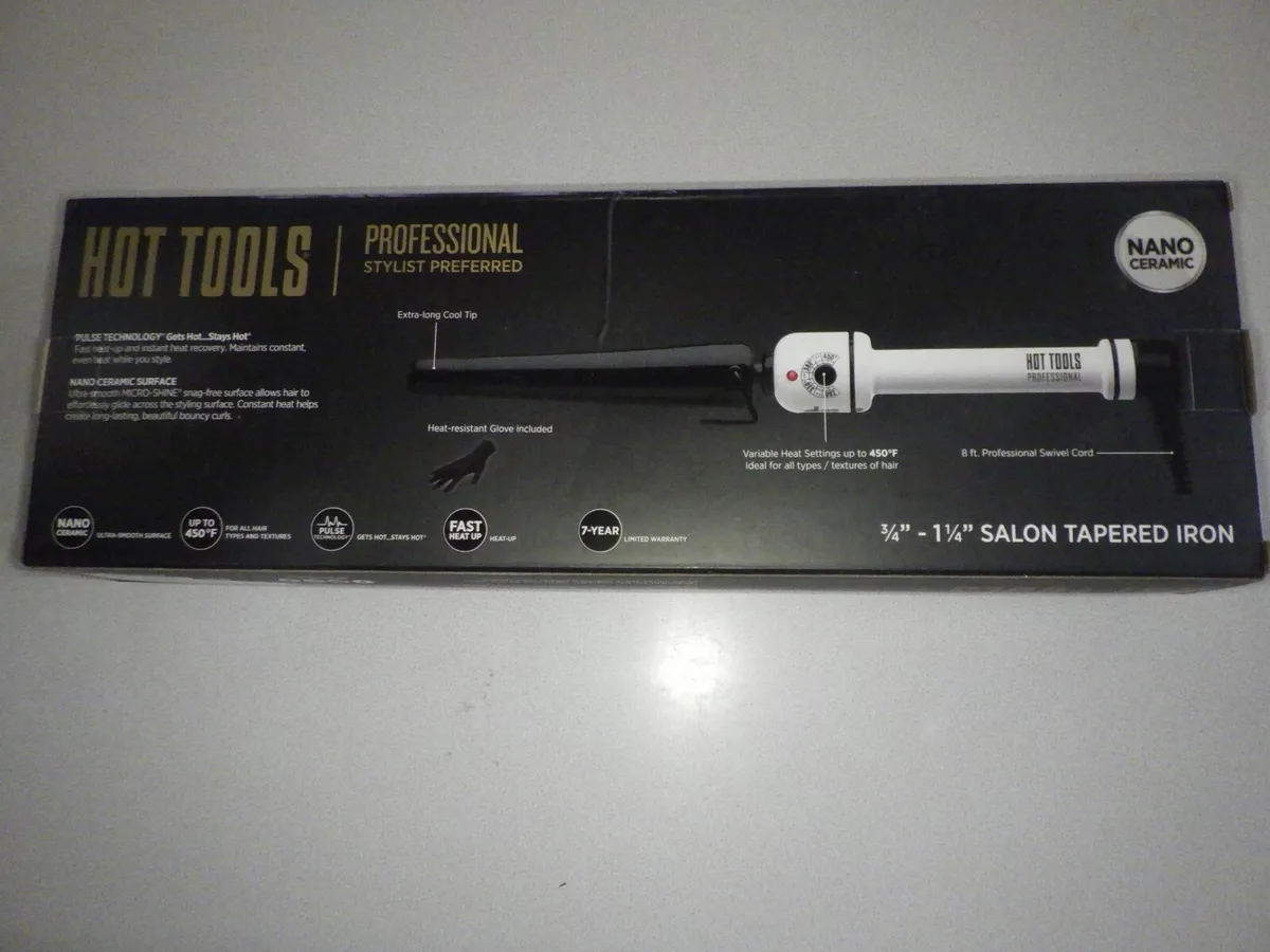 Hot tools 3 inch curling iron cheap