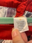 Gymboree Patchwork Red White Blue Tank Top Girls Size 12 Preowned — photo 3