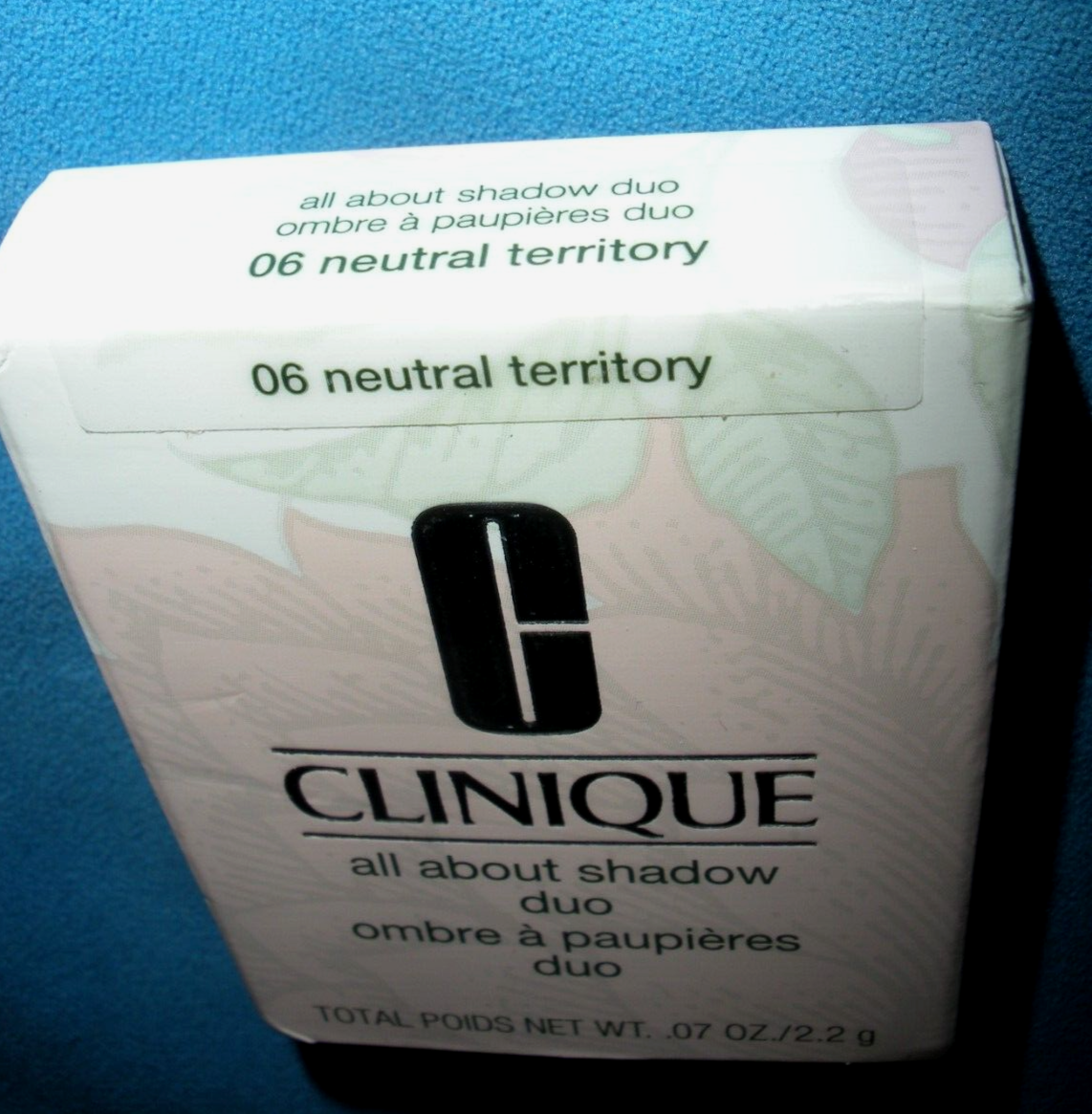 CLINIQUE All About Shadow DUO 06 NEUTRAL TERRITORY New in Box. eBay
