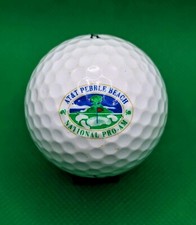 AT T Pebble Beach National Pro-Am Golf Tournament logo golf ball