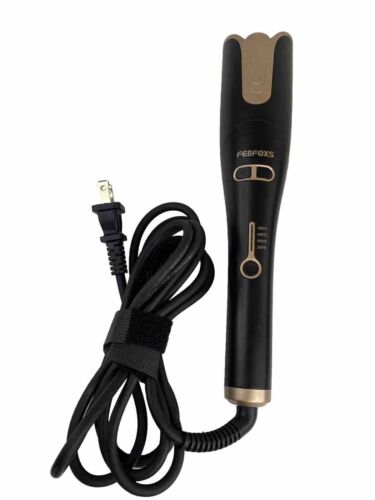 FEBFOXS Black and rose gold automatic hair curler 480 Degrees - Picture 1 of 15