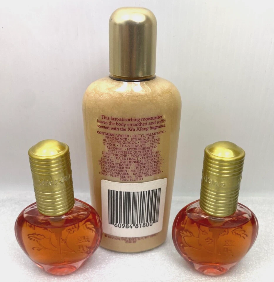 (2) Revlon XIA XIANG Colonia Spray 0.5 fl oz + Loción Corporal **DE COLECCIÓN, SE VENDE COMO ESTÁ Foto 2 de 4