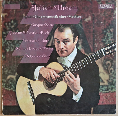 LP Klassik: Sammlung von Julian Bream: Gitarrenmusik, altenglische Tänze