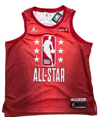 Jordan LeBron James #6 2022 NBA All Star Game Swingman Red Jersey