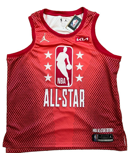 Los Angeles Lakers LeBron James #6 2022 NBA All Star Game Red Jersey Size 2XL