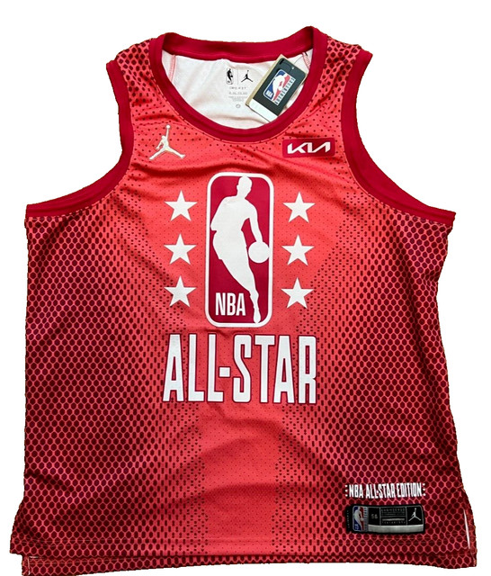 Los Angeles Lakers LeBron James #6 2022 NBA All Star Game Red Jersey Size 2XL
