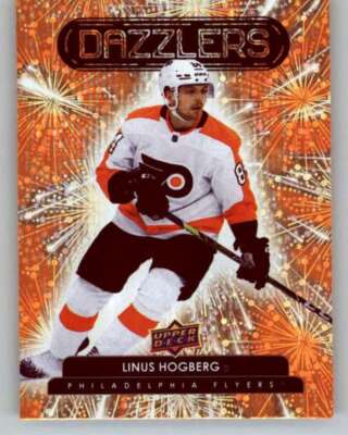 Linus Hogberg 2022-23 Upper Deck One Dazzlers Blue #DZ-61 Linus Hogberg Philadelphia ...