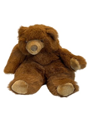 Vintage Etone 1983 14'' Plush Teddy Bear Brown